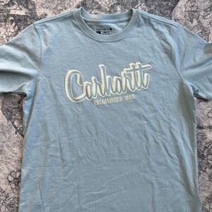 Carhartt Men's Light Blue Tee